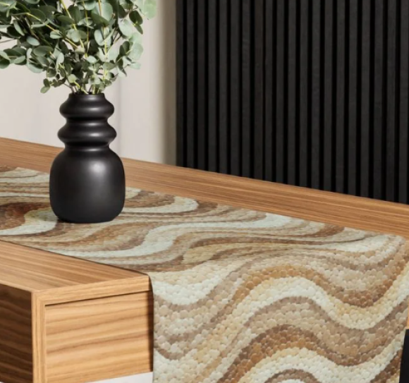 "Abstract Design" - Table Runner