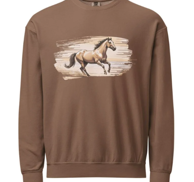 "Coastal Dance" - Pullover Sweatshirt