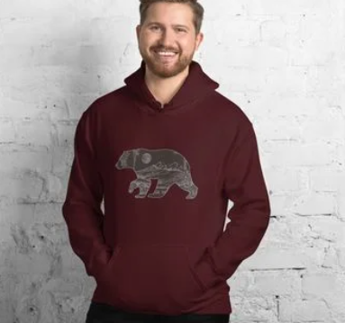 "Spirit Bear" - Pullover hoodie