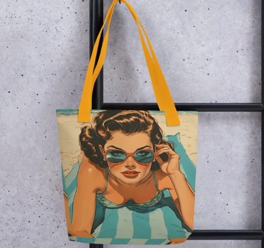"Sunbather" Tote Bag