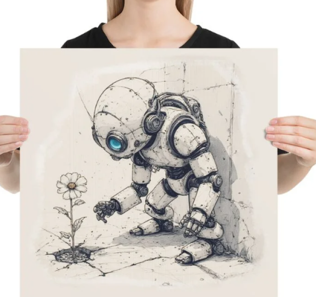 "Curiosity Protocol" - Poster