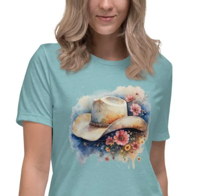 "Cowgirl's Garden" - T-Shirt